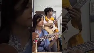 Bhojpuri X Guitar : Lollipop Lagelu on Guitar by Harsh & Shreya 🍭❤️&zwj;🔥 #bhojpuri #fingerstyle #bihar