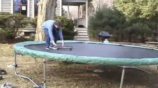 Skateboard Trampoline Accident