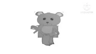 Babyfirst black and white teddy bear 1