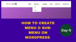 How to Create Menu in WordPress | WordPress Menu