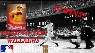 🔴ROAD TO TED WILLIAMS // 🔥CAN WE GET TO 70 WINS??🔥 // ROAD TO 800 SUBS // MLB THE SHOW 18