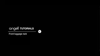 Tutorial : how to install your front luggage rack