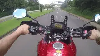 HONDA CB 500 TEST RIDE  ESCAPE ATALLA 2X1 A&Ccedil;O INOXIDAVEL SENSACIONAL