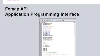 [TECH TIPS Simcenter Femap] Customization: API Overview