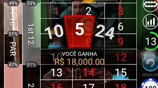 ALAVANCAGEM SURREAL NA ROLETA BRASILEIRA - USANDO A RACE 😱+ Sorteio de Banca 🎁