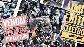 Venom - Full Slip Limited SteelBook Edition FilmArena Collection [Blu-ray Unboxing Marvel MCU 2]