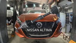 left CV axle replacement ... nissan altima 2019-2025 (torque specs)