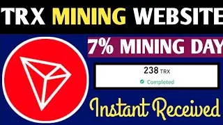TRX MILLION NEW MINING WEBSITE || EASY WITHDRAW AND DEPOSITE