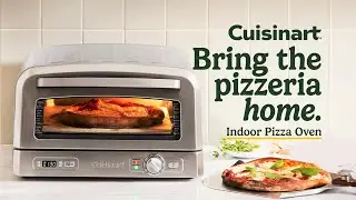Bring the pizzeria home... with the new Cuisinart Indoor Pizza Oven