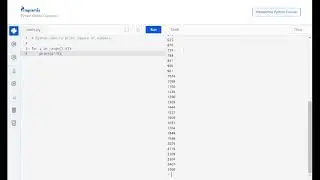 Python code to print square and cube numbers