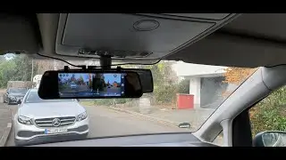 APEMAN 7 Zoll IPS Touchscreen, Spiegel Dashcam with 1080P wasserdichte R&uuml;ckfahrkamera.