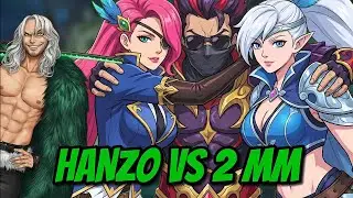 HANZO DI KEROYOK 2 MM!! Hanzo Build & Gameplay - Mobile Legends : Bang Bang Indonesia #mlbb