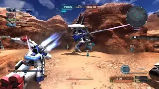 Victory Gundam in 600 Basic Match at Canyon