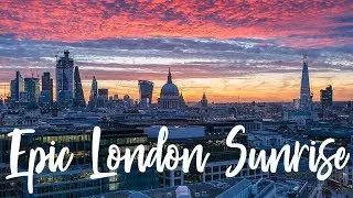 Epic London Sunrise Photography