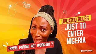 LAGOS International Airport MM NEW Arrival Protocol 2023 | TRAVEL Portal is NOT WORKING AGAIN??