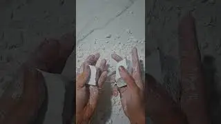 Unpolished Jumbo Gym chalk Crush #asmr