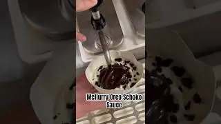 Mcflurry Oreo Schoko Sauce