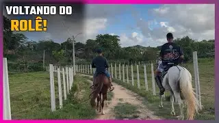 Voltando do rolê! 