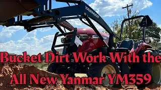 Bucket Dirt Work With the All New Yanmar YM359