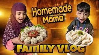 আজ ফ্যামিলি মিলে Momos Party 😮| Family Vlog#2026