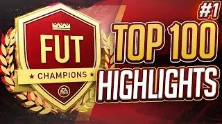 TOP 100 FUT CHAMPIONS HIGHLIGHTS! PART 1 😎 - FIFA 20 Ultimate Team