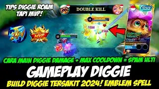 GAMEPLAY DIGGIE SEASON 32 SKIN❗CARA MAIN DIGGIE DAMAGE❗BUILD DIGGIE TERSAKIT 2024❗ DIGGIE TOP GLOBAL