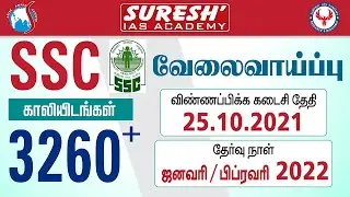 SSC | notification 2021| Suresh IAS Academy