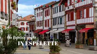 Espelette (France) - Exploring the Charming Pepper Village of Basque Country (4K)
