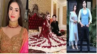 Hiba bukhari wedding pictures/gorgeous Pakistani actress/hiba bukhari with her husband/