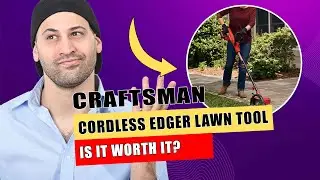 CRAFTSMAN 20V Edger Lawn Tool, Cordless Trencher, Bare Tool Only (CMCED400B)