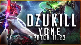 Dzukill - Yone vs Singed TOP Patch 11.23 - Yone Gameplay