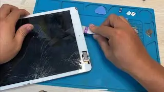 Thay k&iacute;nh v&agrave; bẻ vỏ ipad gen 8