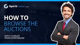 SpiritRadar Academy - How to Browse the Auctions Section