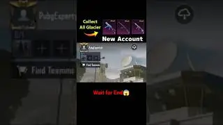 Omg 😱 New Account All Glacier Collection Pubgmobile #pubgmobile #shorts
