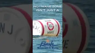 No-Wake Zone Isn&rsquo;t Just a Suggestion 🚤 | Flash Marina Boating Safety Tip