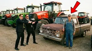 Drove Rusty Pickup to Dealership&hellip; They Laughed, Then He Bought Best 3 Machines