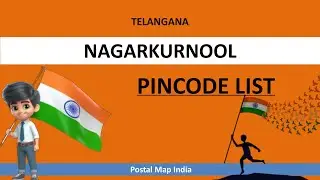 Nagarkurnool District Pincode List || TELANGANA Zip Codes