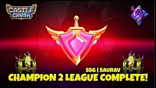 Champion 2 League Completed Castle Crush 🏰  Global Top 15 using NFTs Skeleton Deck!
