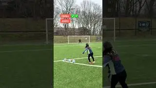 OMG🤯🧤🔥WHAT A FREE KICK FROM THIS GIRL #ytshorts #ronaldo #messi #football