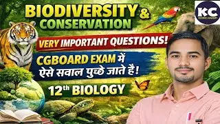 Biodiversity and its conservation very Imp questions 12th biology #science academy kc 
