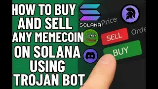 How to buy & sell any Memecoin on Solana using Trojan Bot
