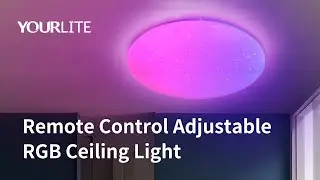 YOURLITE Remote Control Adjustable RGB Ceiling Light