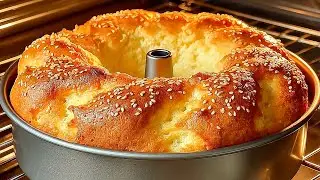 Лучший Йогуртовый Пирог за 5 Минут! Тает во Рту! Супер Сочный и Очень Вкусный