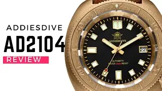 Addiesdive AD2104 checking out the bronze Captain Williard homage