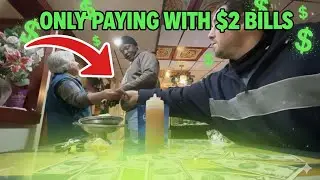 “You’re a menace!” Using Only $2 Bills For 24 Hours