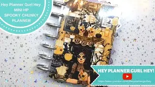 My #ChunkyMiniHP - SPOOKY CHUNKY Planner (Flip)