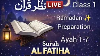 Quran Tajweed Class 1: Surah Fatihah & Baqarah