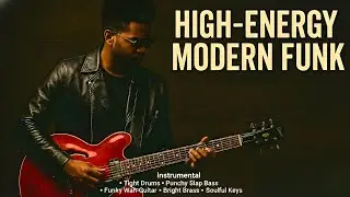 High-Energy Modern Funk 0128 | Slap Bass &times; Wah Guitar &times; Brass Stabs