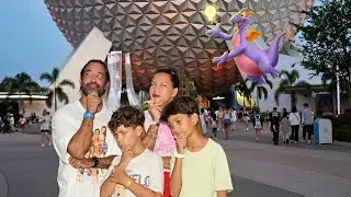 Segunda vez pegando chuva no Epcot - guardiões da galaxia é o MELHOR brinquedo!!