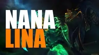 Nana [Lina] HARD CARRY | 20-4 K-D | Dota 2 Pro Gameplay!